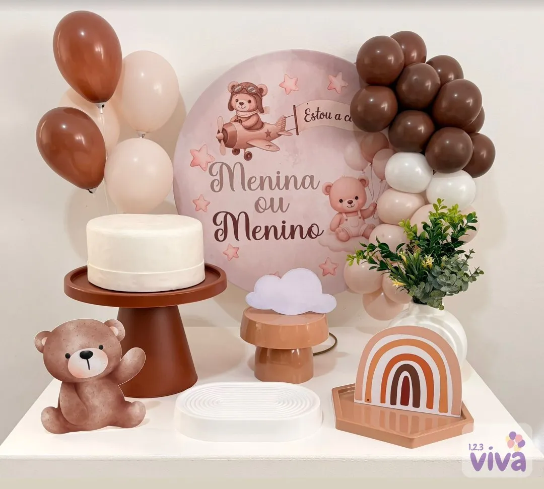 Chá revelação com tema Menino ou Menina